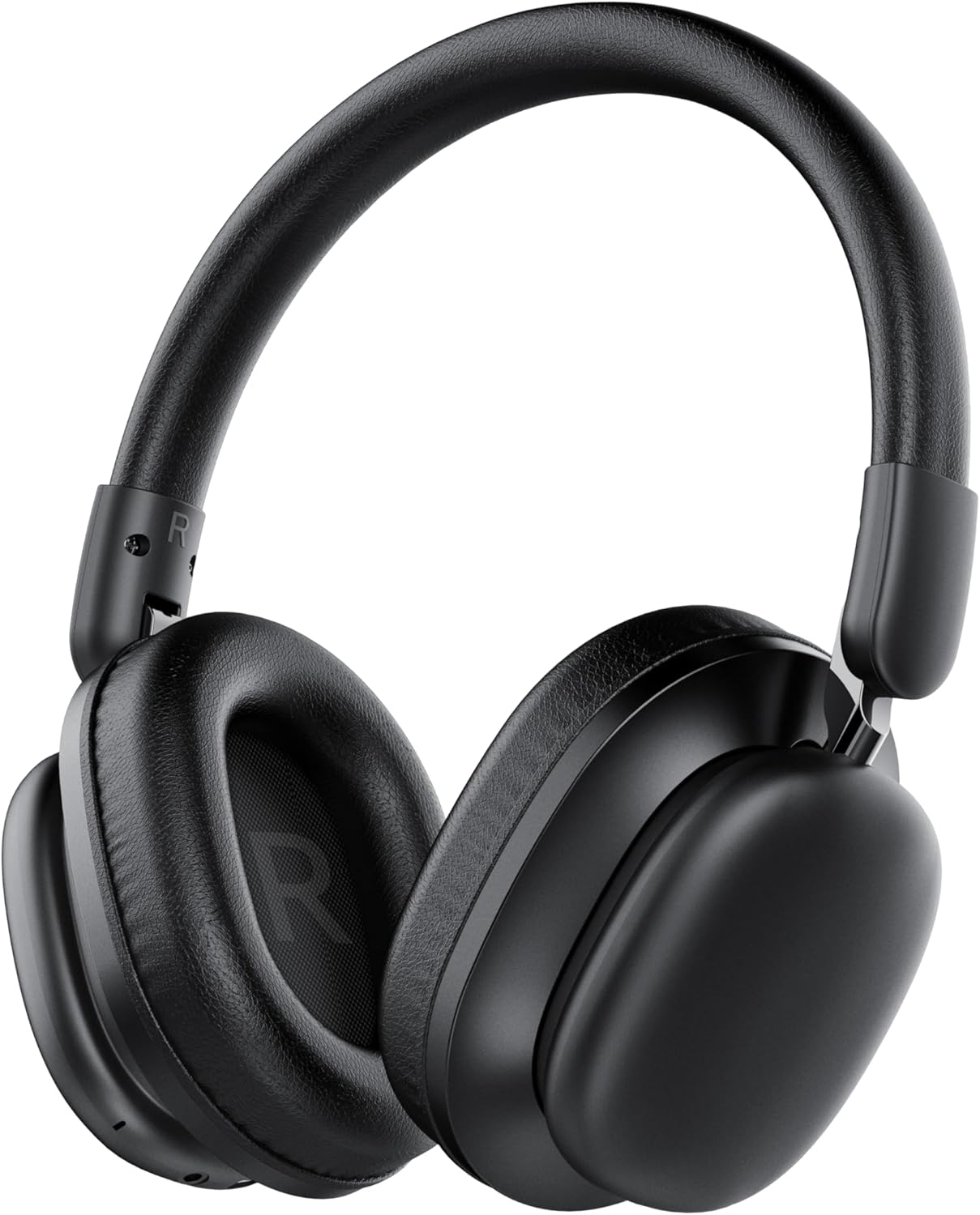 Bluetooth Headphones Over Ear, 75H Playtime Wireless Headphones with Microphone, Foldable Lightweight Headset with 3 EQ Modes, 3D Stereo Sound Low Latency for Travel Work Cellphone